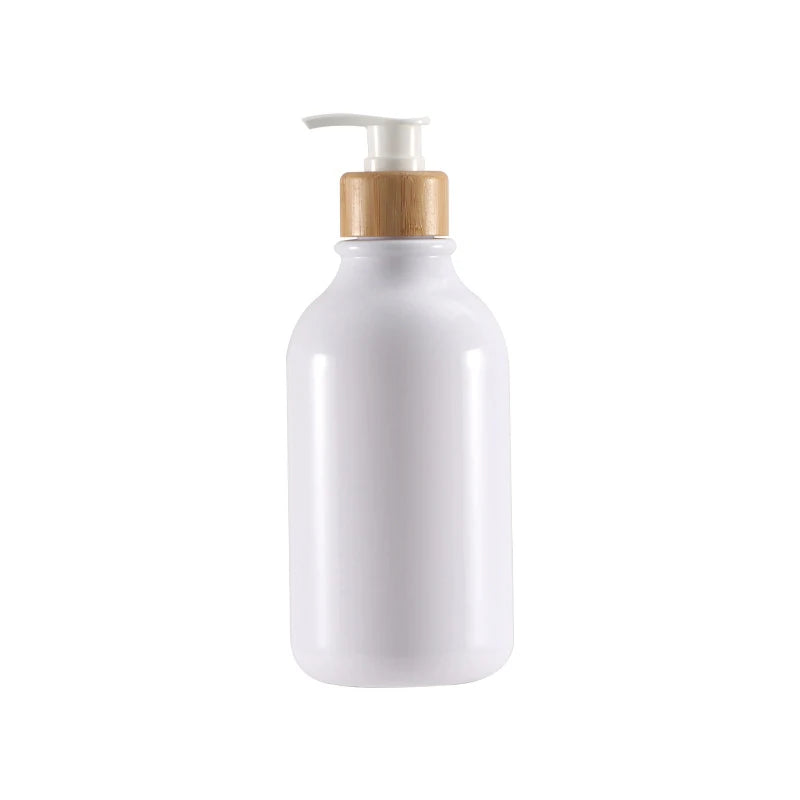 Flacon rechargeable shampoing Organico™ - Astuces rangement 500ML-White(Glossy)