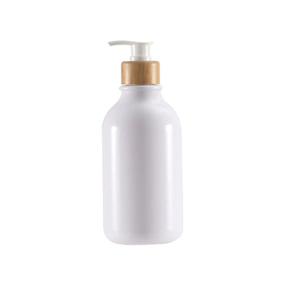 Flacon rechargeable shampoing Organico™ - Astuces rangement 500ML-White(Glossy)