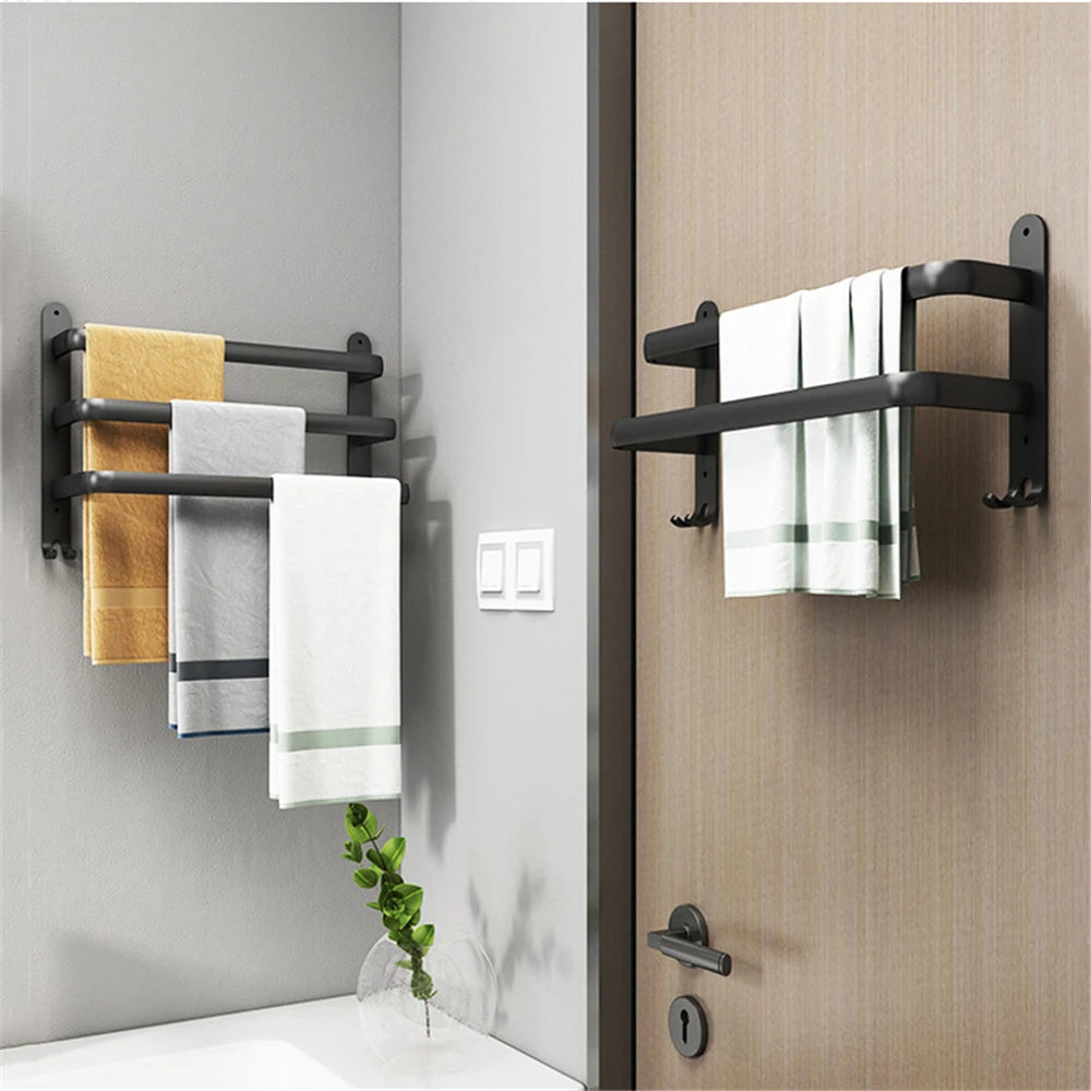 Porte-serviettes mural horizontal | Nobilta™ - Astuces rangement