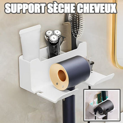 Support pour sèche - cheveux | Ventello™ - Astuces rangement