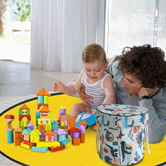 Panier de rangement pour jouets | Toy'sBucket™ - Astuces rangement Dinosaures